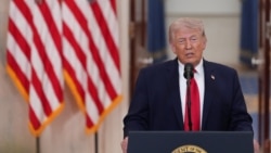 АҚШ президенті Дональд Трамп өз жолдауында Иран туралы сөйлеп тұр. Вашингтон, 1 сәуір 2026 жыл