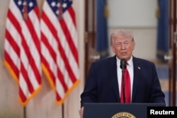 Президент США Дональд Трамп звертається до нації щодо війни в Ірані в Білому домі у Вашингтоні, округ Колумбія, США, 1 квітня 2026 року