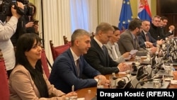 Opozicioni poslanici u razgovoru sa delegacijom EP