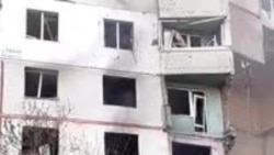 Aftermath Of Russian Strike On Kharkiv Apartment Block