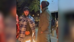 Students Camp Out In Tbilisi As Protests Over Disputed Vote Continue 