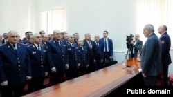 Armenia - Prime Minister Nikol Pashinian meets with senior officials from the Anti-Corruption Committee, November 8, 2024.