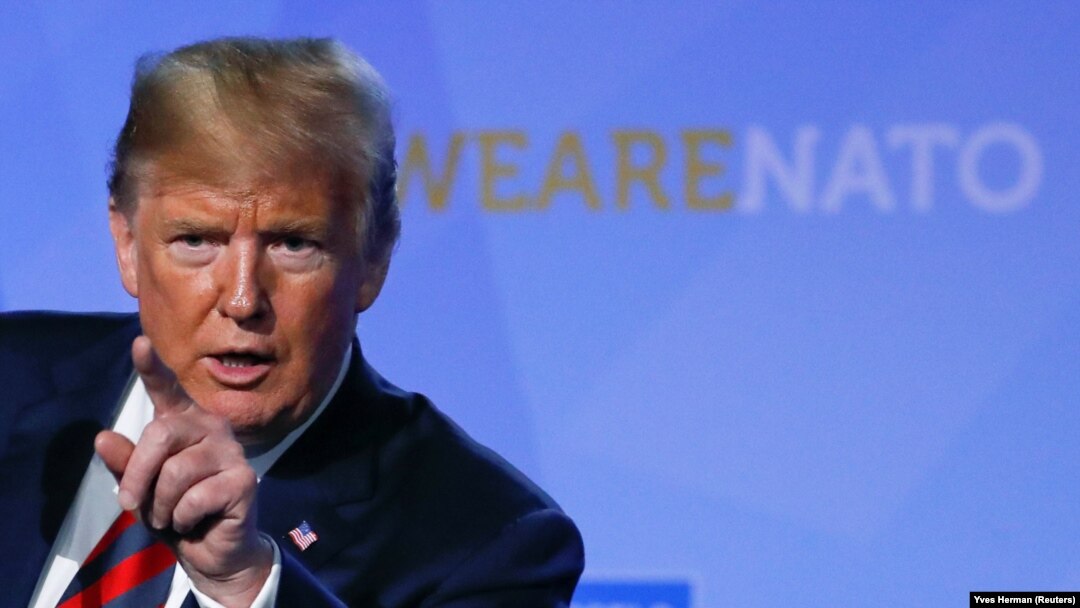 Donald Trump na NATO samitu