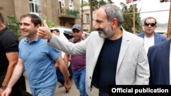 Armenia - Prime Minister Nikol Pashinian visits Tavush province, 10 August 2018.