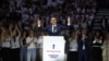 Ish-presidenti i Serbisë, Aleksandar Vuçiq, gjatë një tubimi të Partisë Përparimtare Serbe (SNS) në pushtet, në prag të zgjedhjeve parlamentare, në Beograd, Serbi, më 3 tetor 2026.