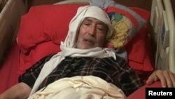 Абдльбасет аль-Меграхи за несколько дней до смерти