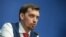 Ukrainian Prime Minister Oleksiy Honcharuk (file photo)