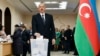 Prezident İlham Əliyev səs verir. 9 fevral 2020