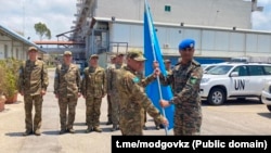 Қазақстандық 11 әскери қызметші БҰҰ-ның бітімгерлік миссиясы аясында Ливанға барды. Қазақстанның қорғаныс министрлігі жариялаған фото.