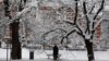 Snow in Sarajevo during April