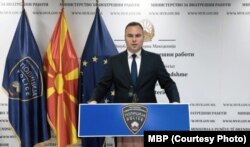 Гоце Андреевски, портпарол на МВР