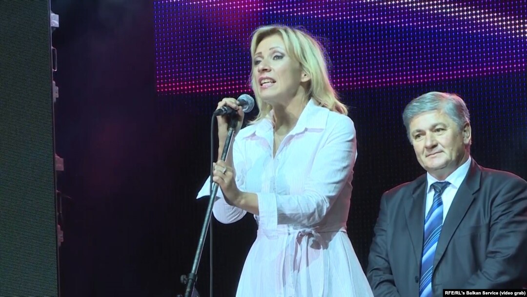 Marija Zaharova u Guči
