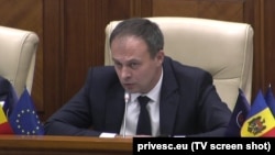 Andrian Candu în Parlament