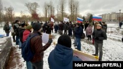 Казанда узган митинг