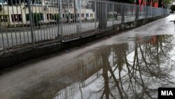 Илустрација - Полициски час во Скопје, 28 март 2020 година