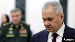 Sekretar Saveta bezbednosti Rusije Sergej Šojgu (Sergei Shoigu) u Moskvi. (arhivska fotografija)