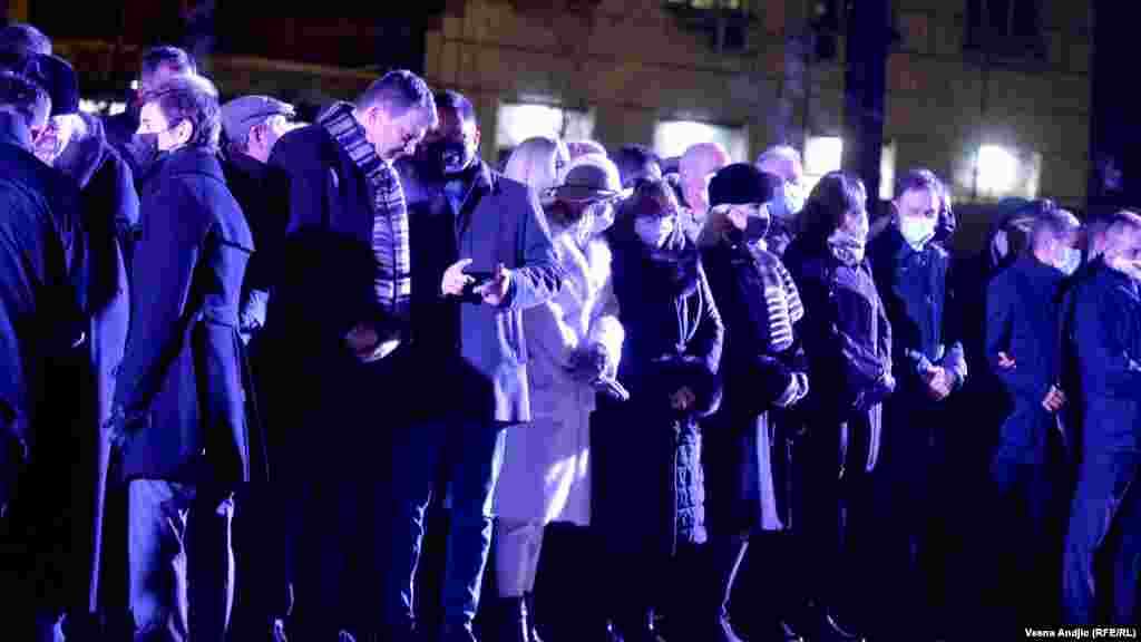 Svečanosti na Savskom trgu prisustvovali su i premijerka Ana Brnabić, predsednik parlamenta Ivica Dačić, ministri u Vladi Srbije...