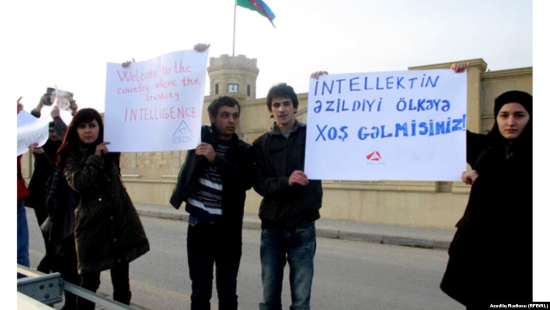 Etiraz aksiyası, 26 noyabr 2011
