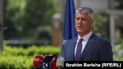 Presidenti i Kosovës, Hashim Thaçi. 