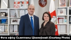 Дзьмітры Кучук, дарадца Ціханоўскай у справе экалёгіі 