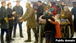 Коллективизация в СССР, фрагмент картины