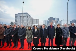 Presidentja e Kosovës dhe ambasadorët e akredituar.