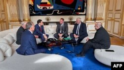 Предыдущая встреча делегаций США и Украины в Париже