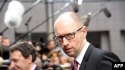 Арсениј Јацењук, Брисел, 21.03.2014.