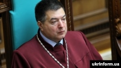 UKRAINE – Chairman of the Constitutional Court of Ukraine Oleksandr Tupytsky. Kyiv, March 19, 2014