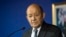 French Foreign Minister Jean-Yves Le Drian (file photo)