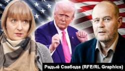 Аляксандра Філіпенка, Дональд Трамп, Юры Дракахруст, каляж