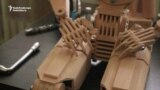 Ukrainian Inventor Builds Wooden 'Robots'