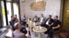 ოკუპირებული აფხაზეთის "დელეგაციის" წარმომადგენლები სირიაში 