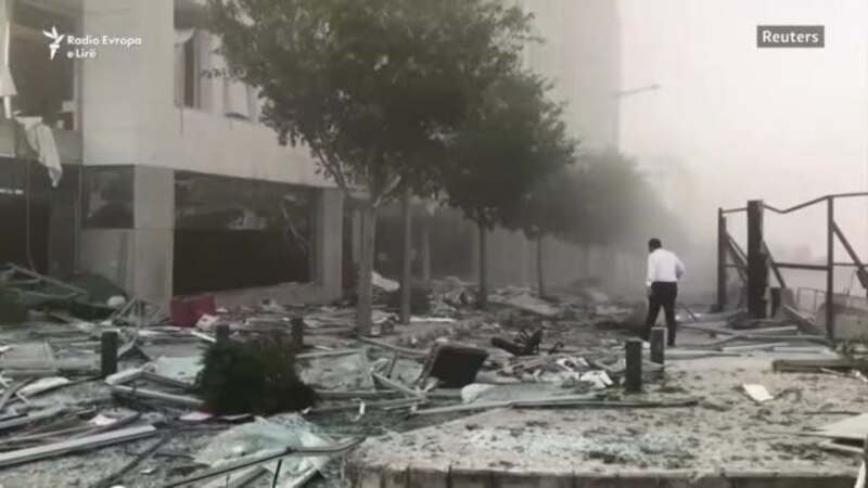 Shpërthim i fuqishëm në Bejrut të Libanit