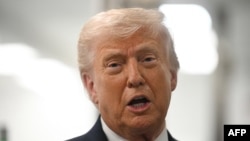 ولسمشر ټرمپ ويلي چې د ايران پر خارک جزيري به نور بريدونه هم وکړي. (انځور: ارشیف)