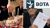 Presidenti amerikan Donald Trump (majtas) dhe ai iranian, Masud Pezeshkian, gjatë nënshkrimit të marrëveshjes fillestare, 17 qershor.
