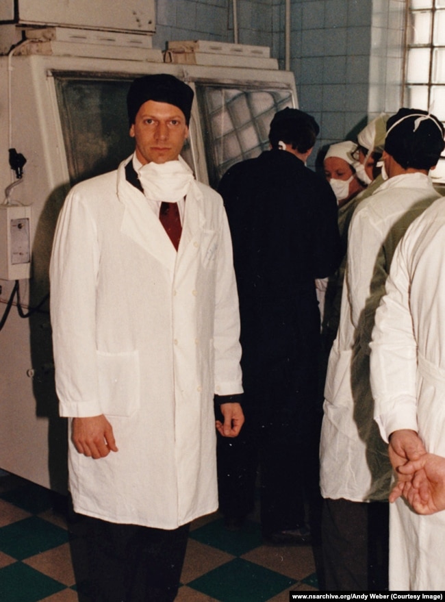 Энди Вебер в Усть-Каменогорске, 1994 год