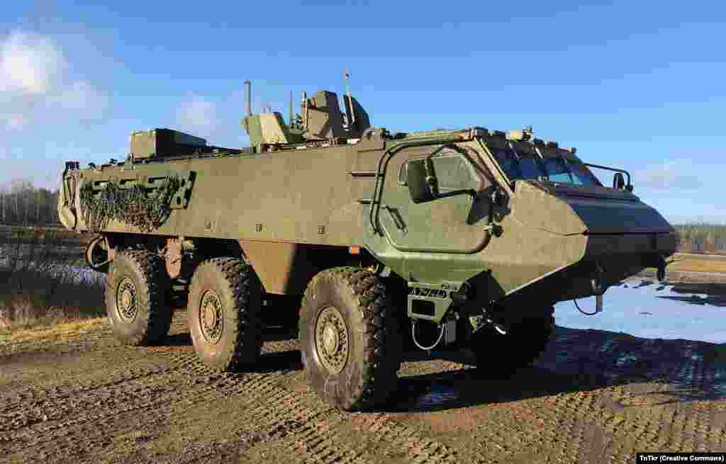 Sixty million euros will be spent on Patria 6x6 armored personnel carriers.&nbsp; The Finnish-made vehicles can carry up to 12 people and can be configured for &ldquo;swimming&rdquo; across calm waterways.