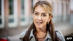 Ministra Apărării din Olanda, Dilan Yesilgoz, la Haga, pe 26 iunie 2026.