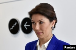 Алия Назарбаева, младшая дочь экс-президента Казахстана.