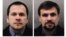 Ұлыбритания Сергей Скрипальді улау ісіне қатысы бар деп санайтын ресейліктер Александр Петров (оң жақта) пен Руслан Бошировтың Солсбери қаласында бейнекамераға түсіп қалған суреті. Лондон, 5 қыркүйек 2018 жыл.
