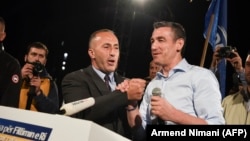 Mandatari për formimin e qeverisë, Ramush Haradinaj dhe Kryetari i PDK-së, Kadri Veseli 