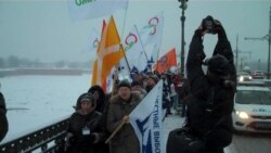 Марш протеста в Петербурге