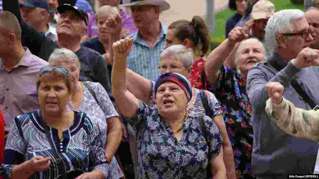 Moldova, Un nou protest în Chișinău