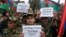 Azerbaijan -- rally in Gazakh in support of army - 06Apr2016