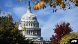 Вид на Капитолий США в Вашингтоне. 5 ноября 2025