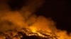Šuma gori pošto je veliki požar zahvatio mediteransko odmaralište u okrugu Marmaris u Mugli, 1. avgusta 2021. godine.