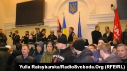 Активісти Євромайдану захопили будівлю ОДА, Дніпропетровськ, 25 лютого 2014 року