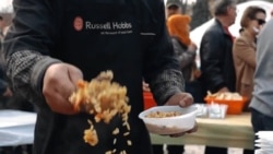 Amid Russian Strikes And Power Cuts, Ukraine Turns To Yurts And Plov GRAB