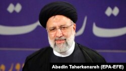 Iranian judiciary chief Ebrahim Raisi is the best known of the seven presidential hopefuls.